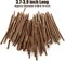 300 Wood Log Sticks – 4” Natural Birch Twigs for Crafts, DIY Rustic Decor & School Projects